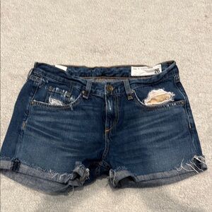 Rag and bone Denim Distressed Women's Shorts